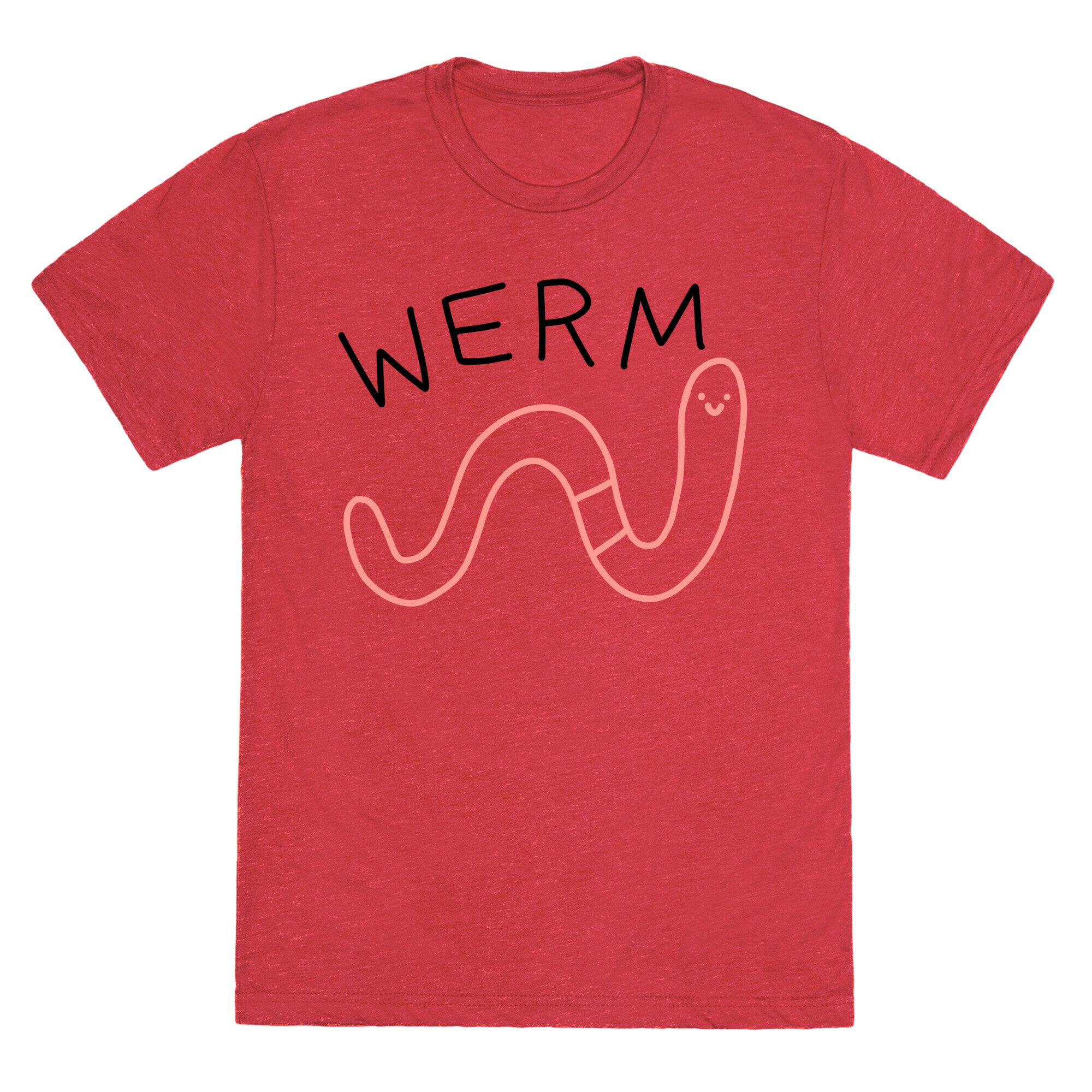 Werm Derpy Worm Unisex Triblend Tee